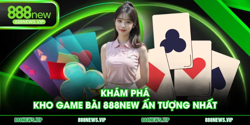 Khám phá kho Game Bài 888NEW ấn tượng nhất